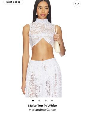 Mariandree Gaitan Lace SET —Maite top & Lia Pant